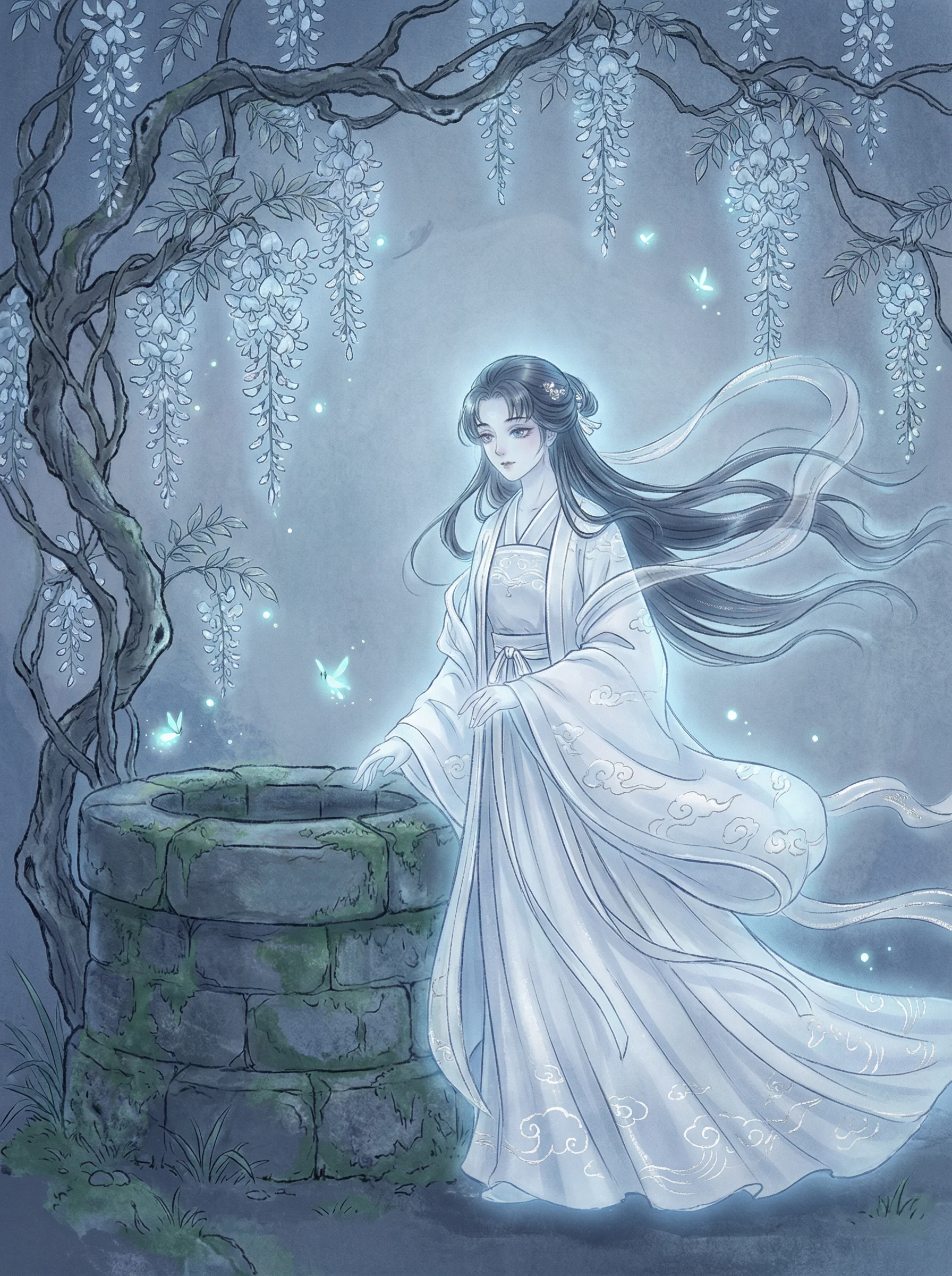 聂小倩 - 下水道的美人鱼中文版 聊斋女鬼动漫角色